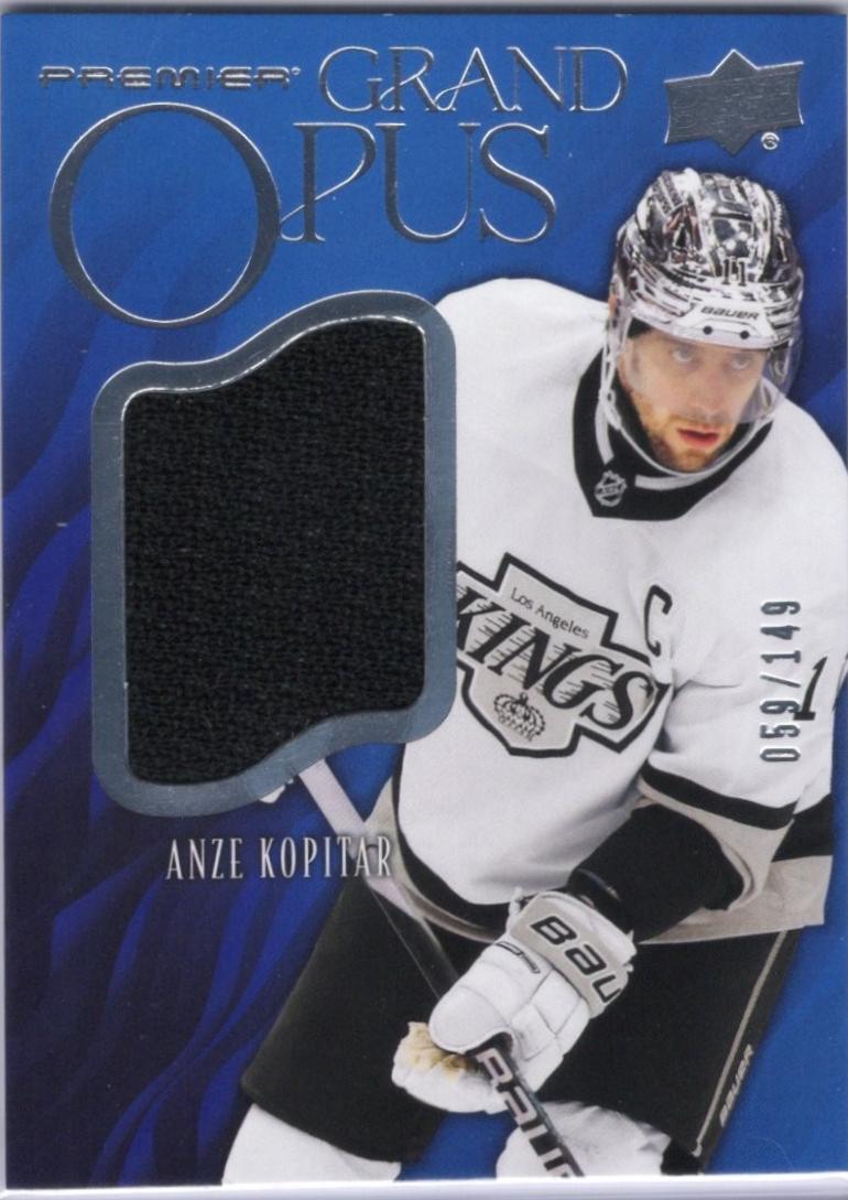 Anze Kopitar #GO-AK 2024-25 Upper Deck Premier Hockey Grand Opus Jersey