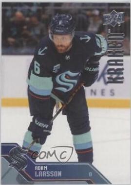 Adam Larsson #11 Hockey Cards 2021 Upper Deck Seattle Kraken