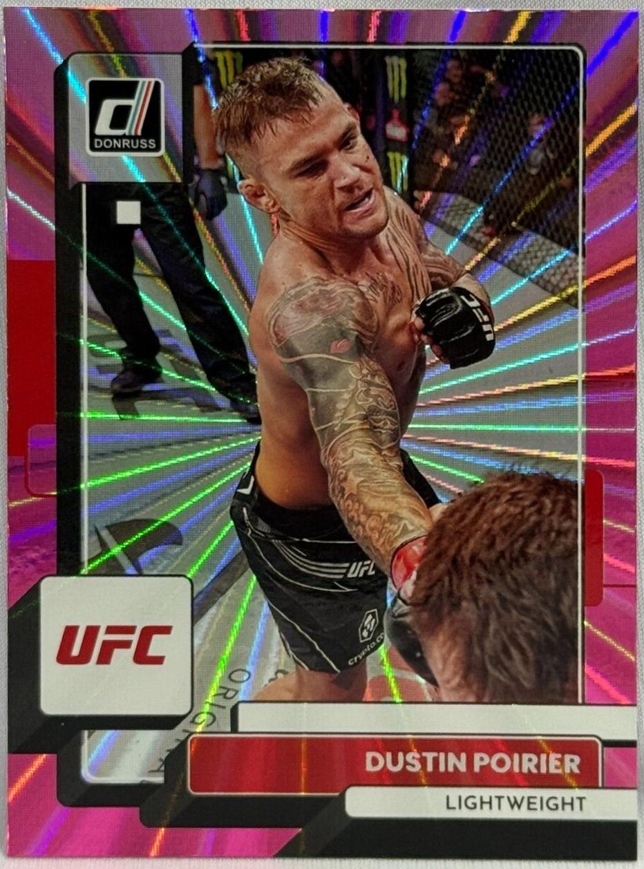 Dustin Poirier [Pink Laser] #170 Prices | 2023 Panini Donruss UFC | UFC ...