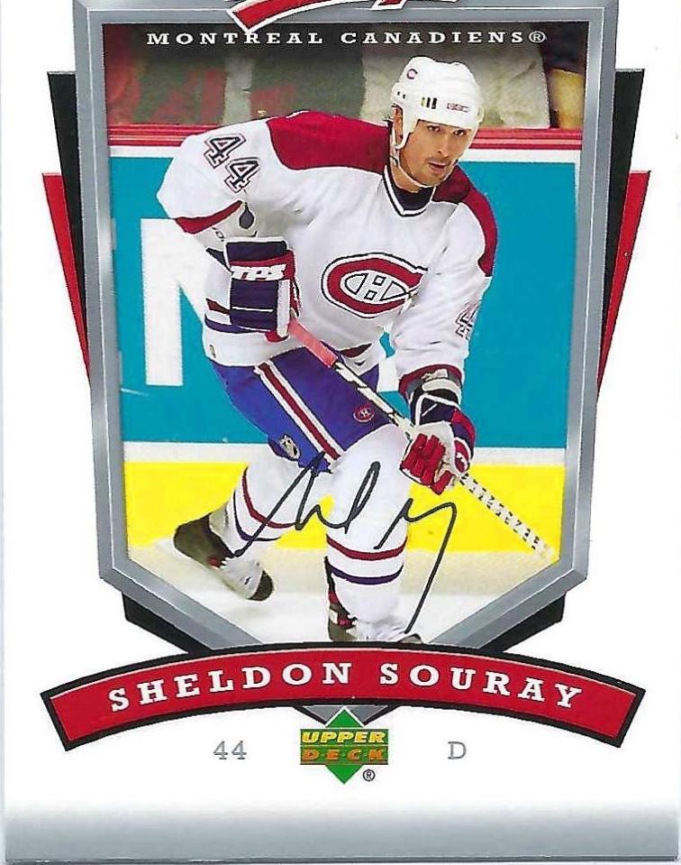 Sheldon Souray #160 Hockey Cards 2006 Upper Deck MVP