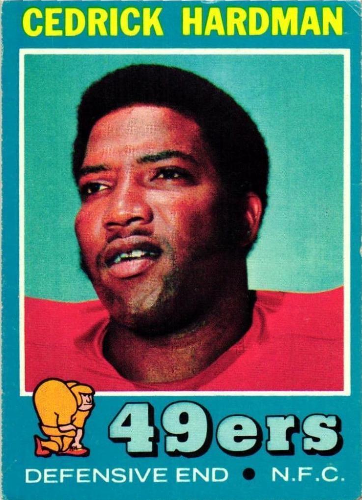 Cedrick Hardman #149 Football Cards 1971 Topps