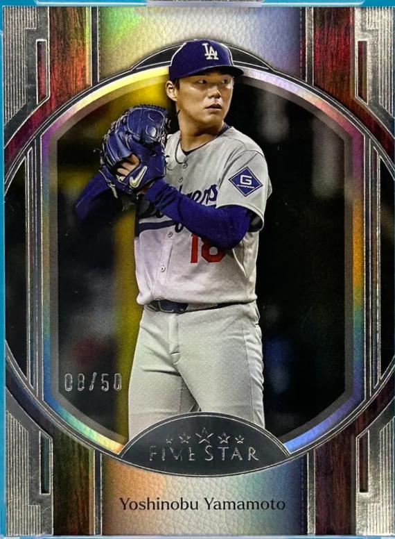 Yoshinobu Yamamoto #18 Prices | 2025 Topps Five Star | Baseball Cards