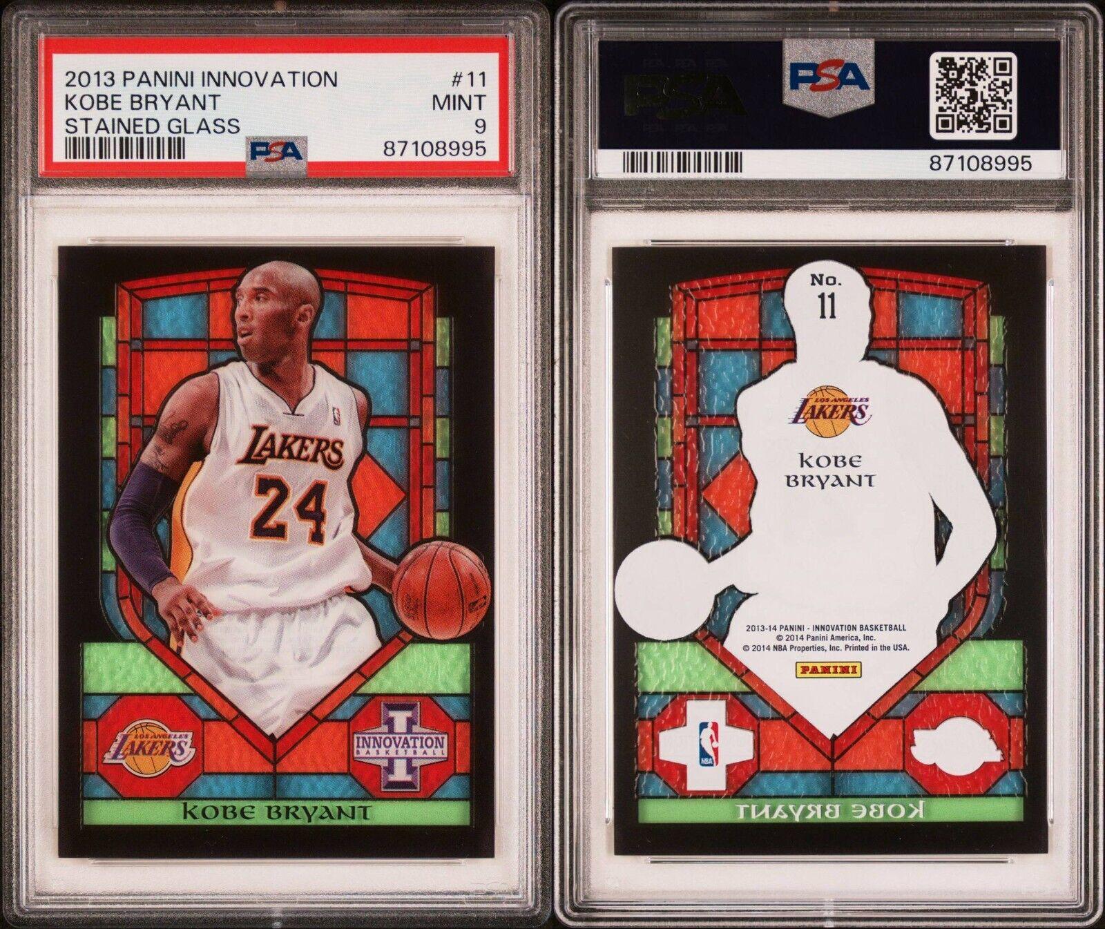 Kobe Bryant #11 Basketball Cards 2013 Panini Innovation Stained Glass