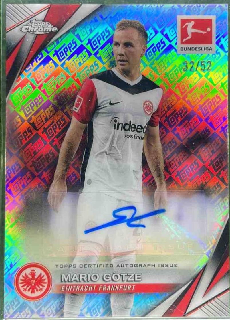 Mario Gotze #BA-MAG 2024 Topps Chrome Bundesliga Autograph Soccer