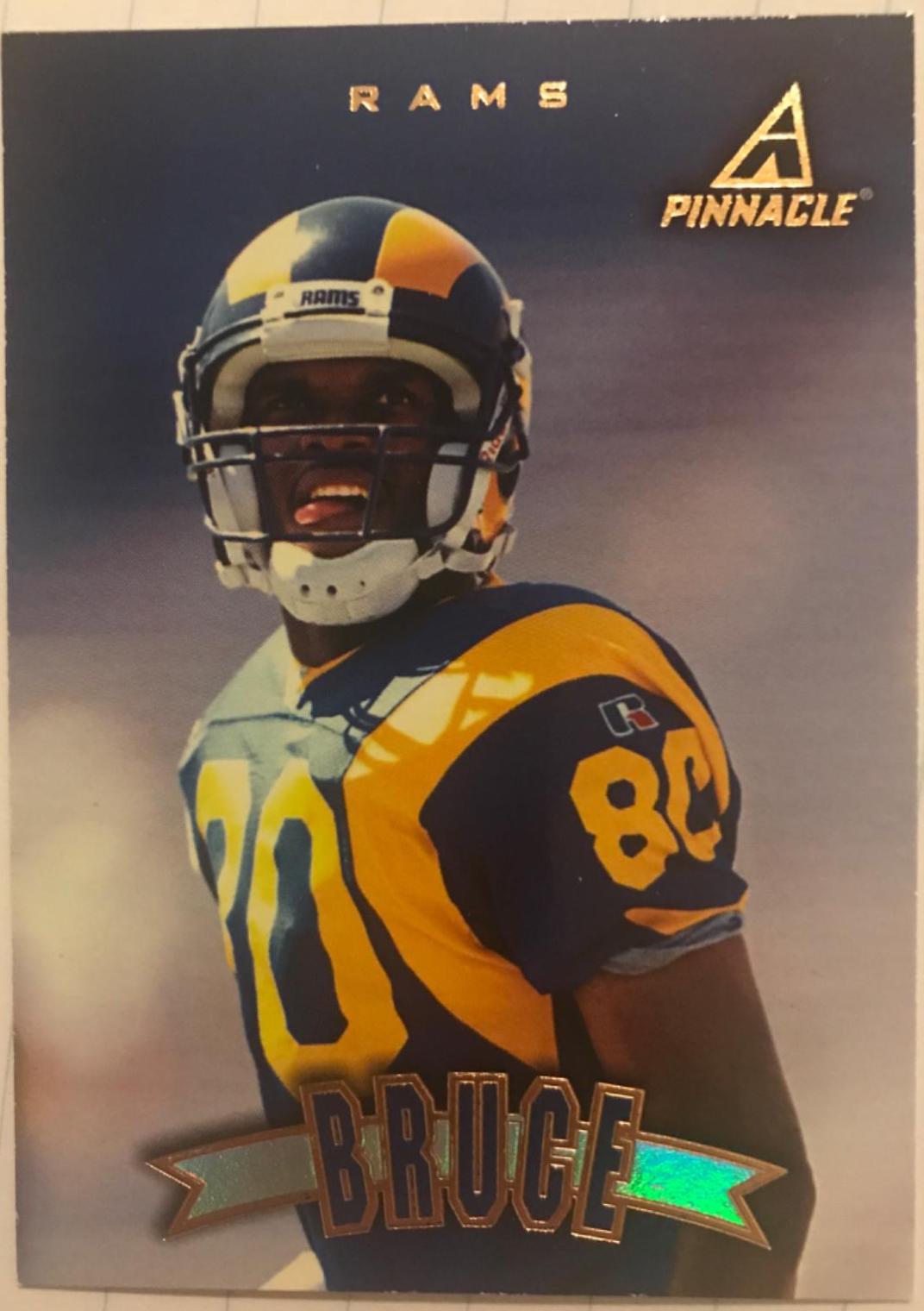 Isaac Bruce #105 1997 Pinnacle Football