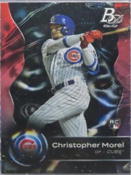 Christopher Morel #32 Baseball Cards 2023 Bowman Platinum