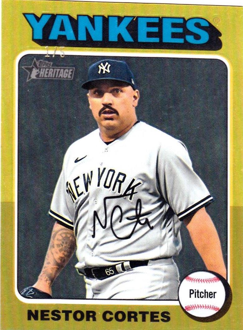Nestor Cortes [Gold Refractor] #260