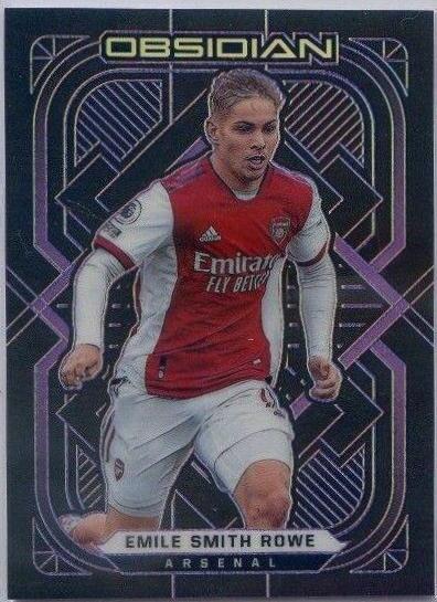 Emile Smith Rowe #94 2021 Panini Obsidian Soccer
