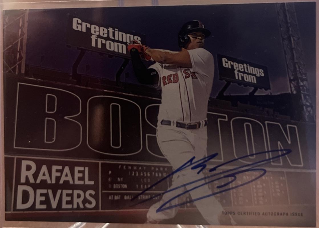 Rafael Devers #TPC-RD