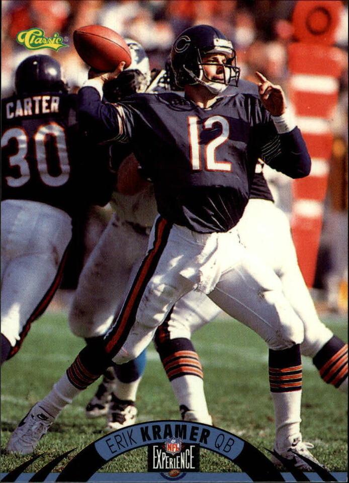 Erik Kramer #31 Football Cards 1996 Classic NFL Experience