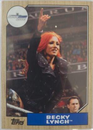 Becky Lynch #42 Wrestling Cards 2017 Topps WWE Heritage