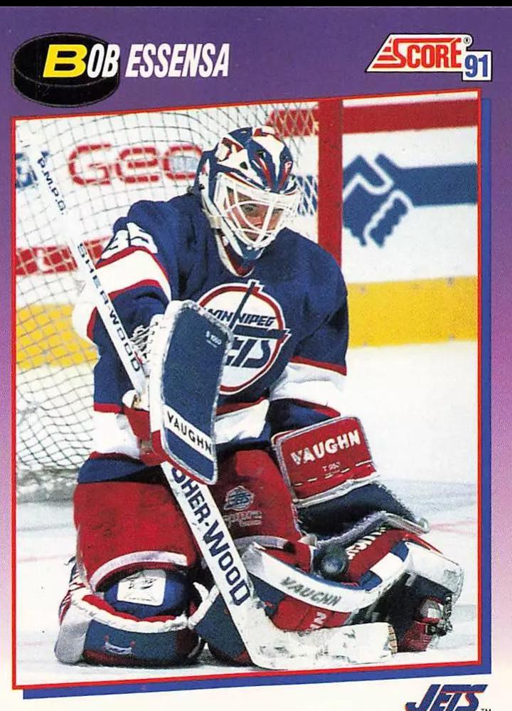 BOB ESSENSA Hockey Cards 1991 Score American