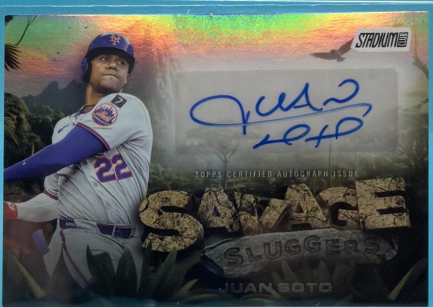 Juan Soto #SS-JS Prices | 2025 Topps Stadium Club Savage Sluggers 