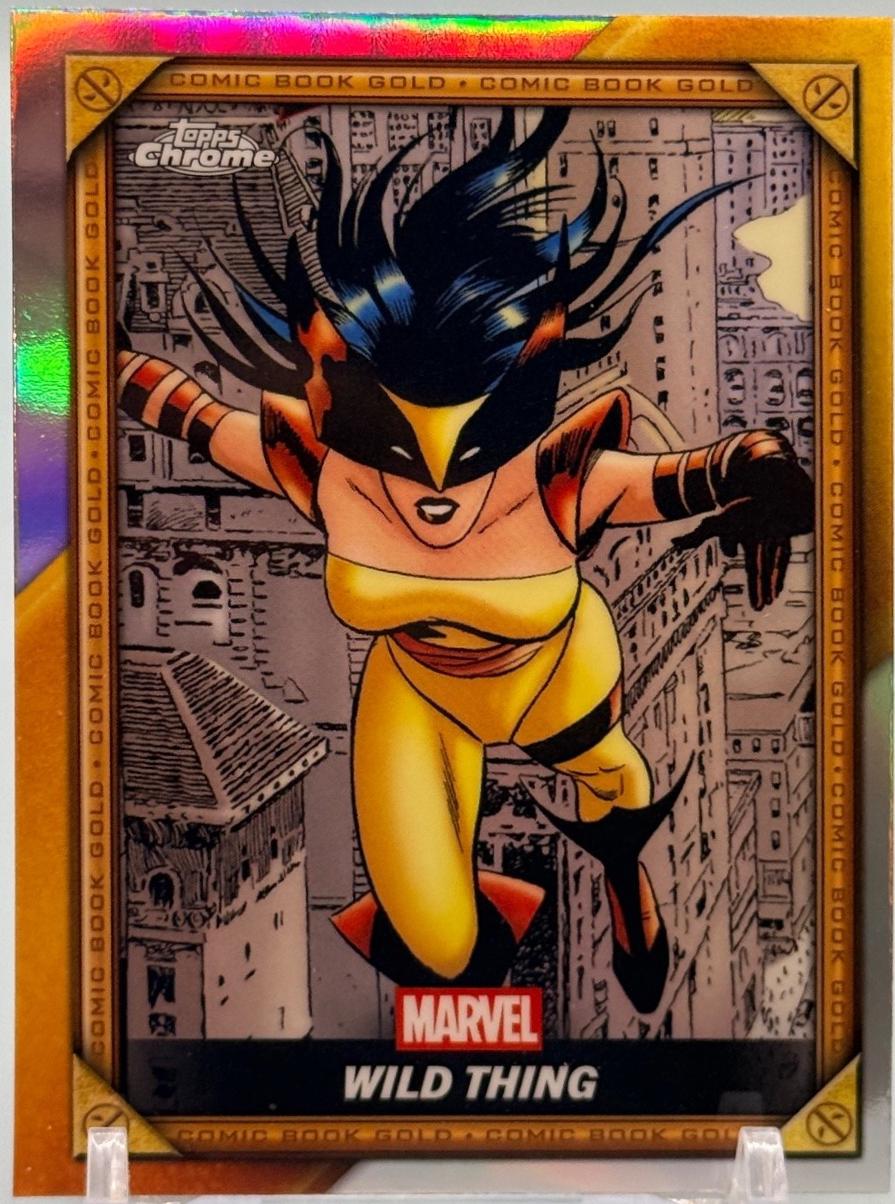 Wild Thing #CB-5 Prices | Marvel 2025 Topps Chrome Deadpool Comic