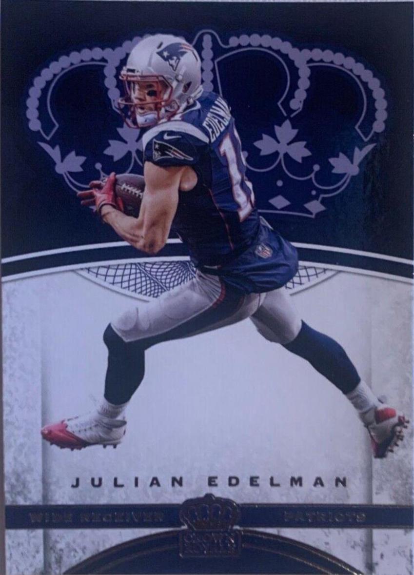Julian Edelman #42 2017 Panini Crown Royale Football