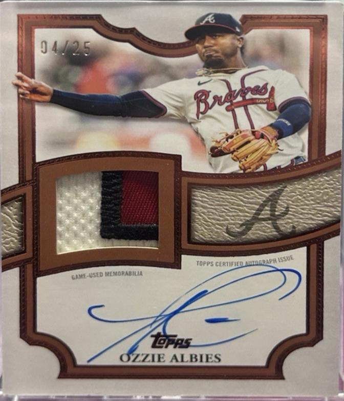 Ozzie Albies [Orange] #MLMA-OA