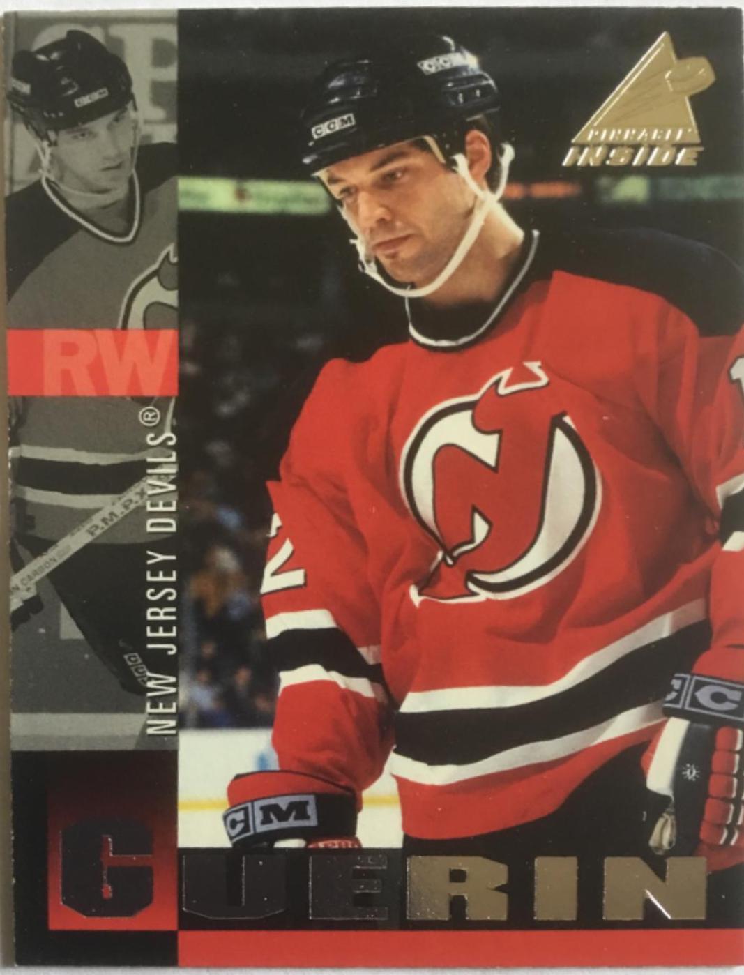 Bill Guerin #131 Hockey Cards 1997 Pinnacle Inside