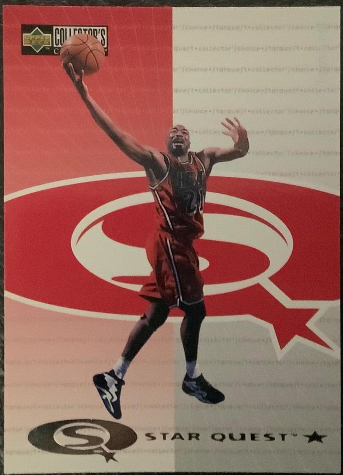 Voshon Lenard #SQ134 Basketball Cards 1997 Collector's Choice Starquest