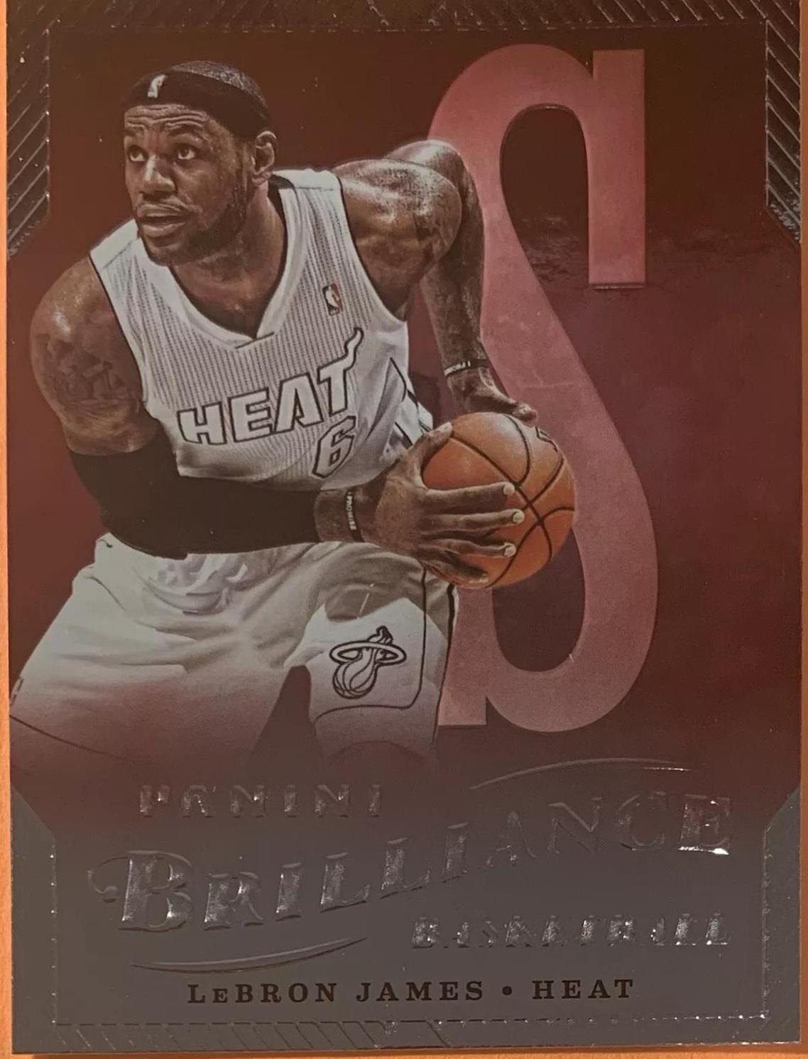 Lebron James #42 Basketball Cards 2012 Panini Brilliance Spellbound
