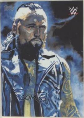 Aleister Black #RS-7 Wrestling Cards 2019 Topps WWE Undisputed Rob Schamberger Portraits