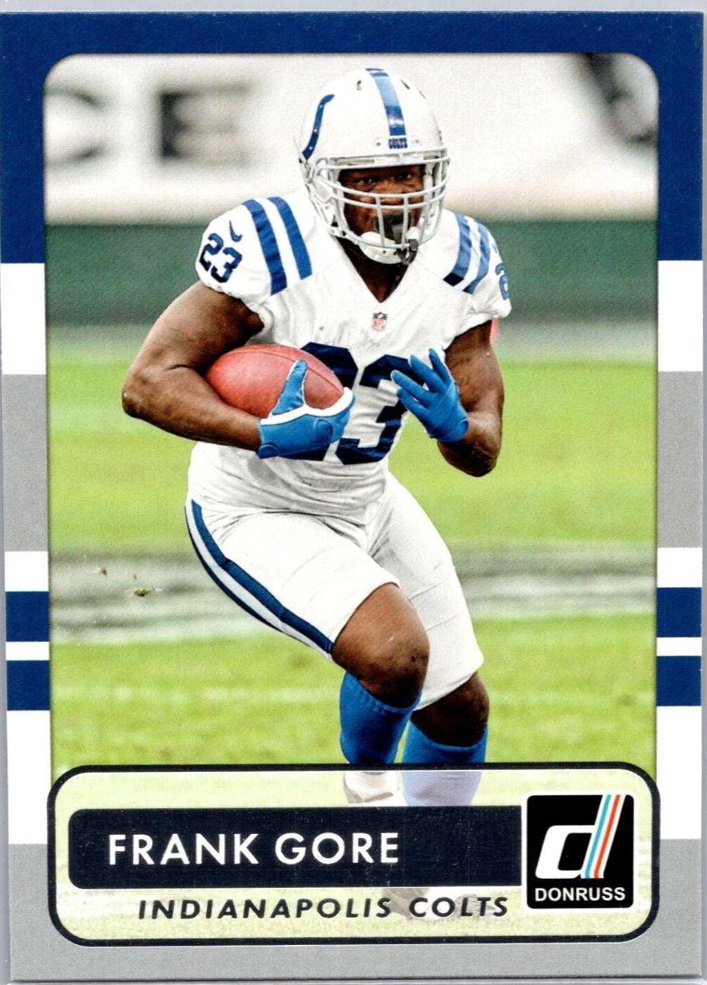 Frank Gore #43 2015 Panini Donrus Football