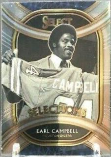 Earl Campbell #S1-18 Football Cards 2020 Panini Select Select1ons