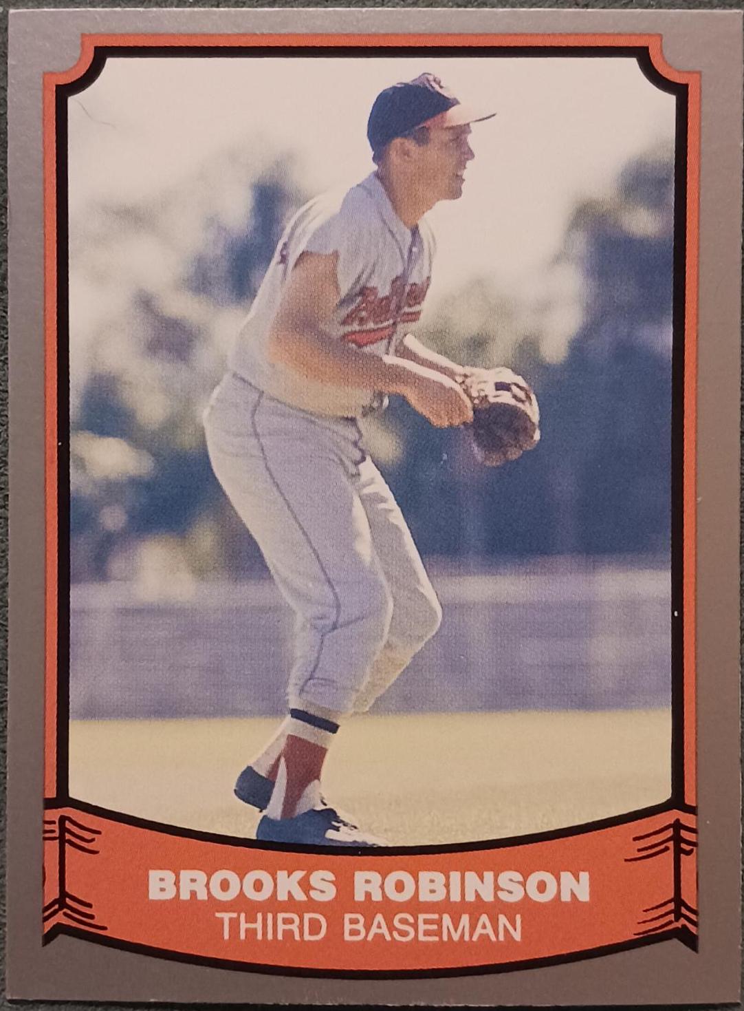 Brooks Robinson #3 Baseball Cards 1989 Pacific Legends