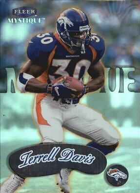 Terrell Davis #1 Football Cards 1999 Fleer Mystique