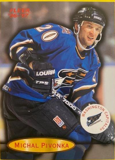 Michal Pivonka #119 Hockey Cards 1996 Fleer
