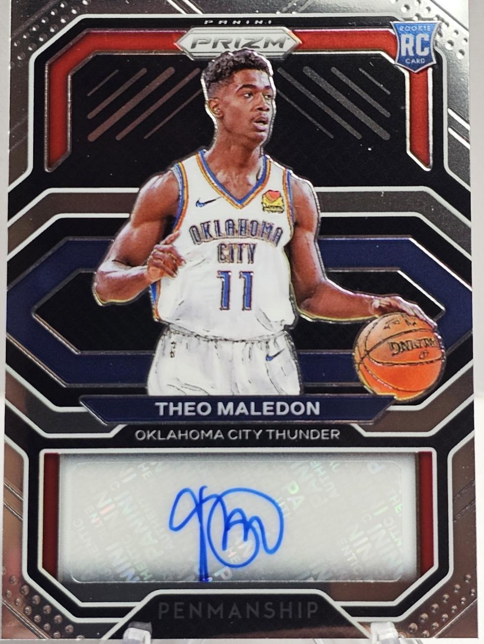 Theo Maledon [Silver Prizm] #RP-TML
