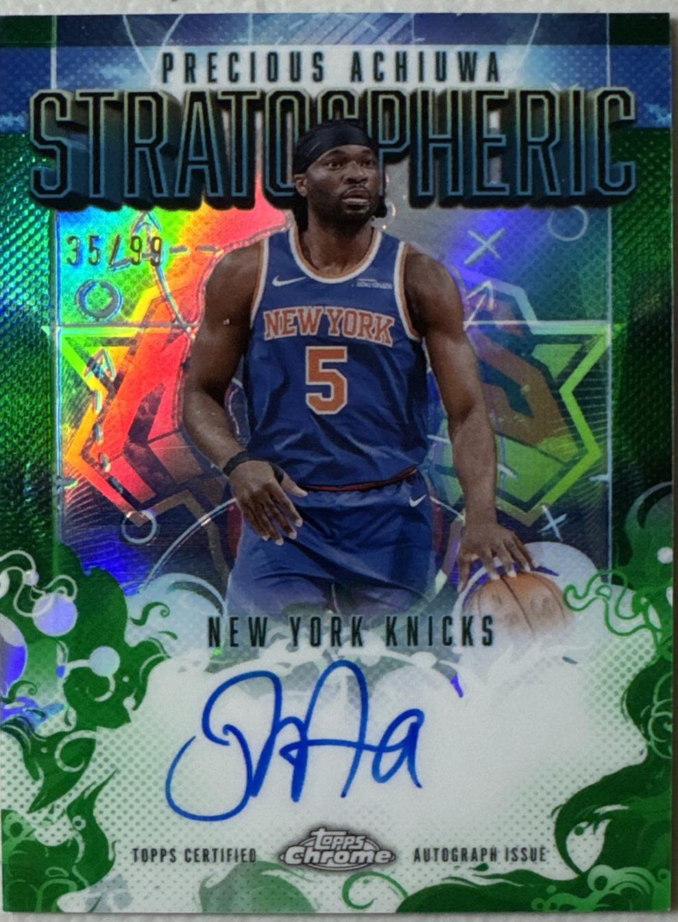 Precious Achiuwa [Refractor Green] #SM-PA