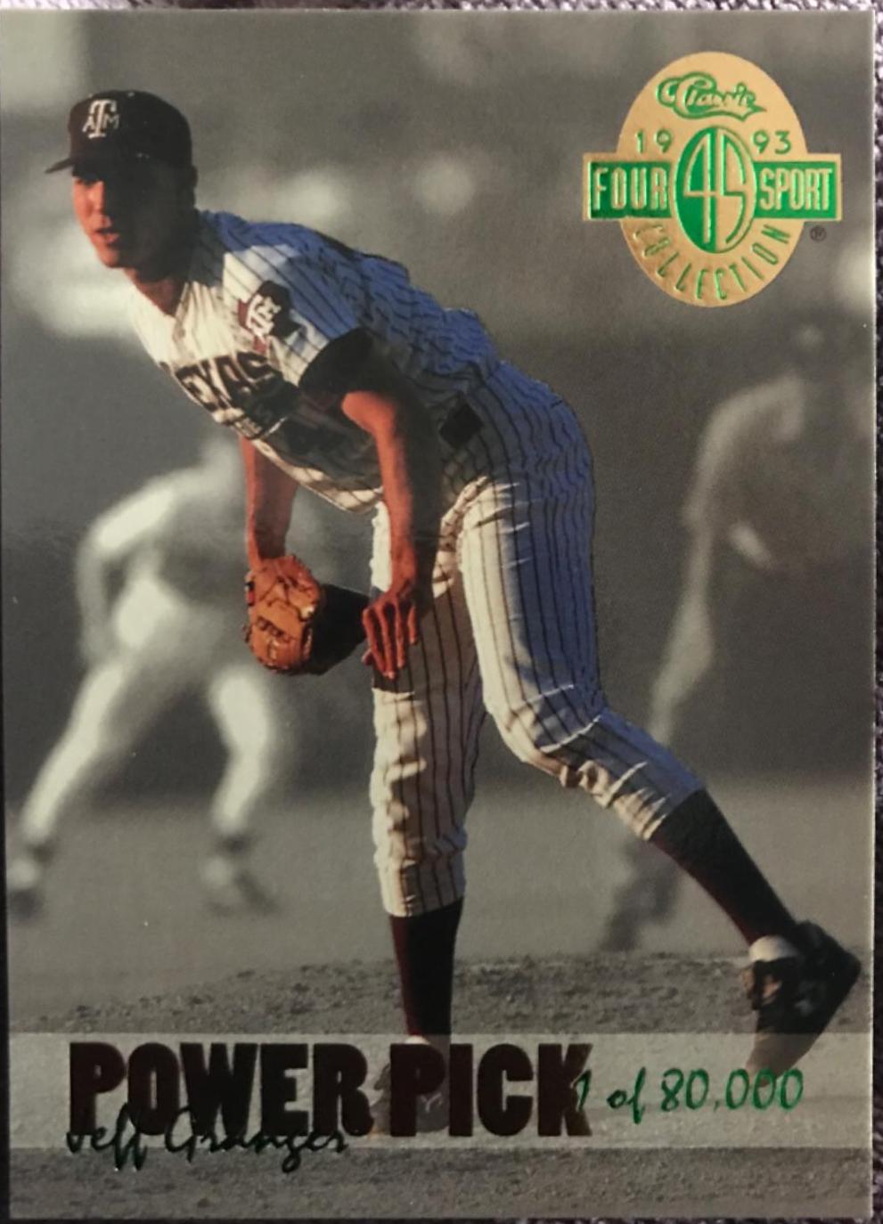 Jeff Granger #PP17 Baseball Cards 1993 Classic Power Pick