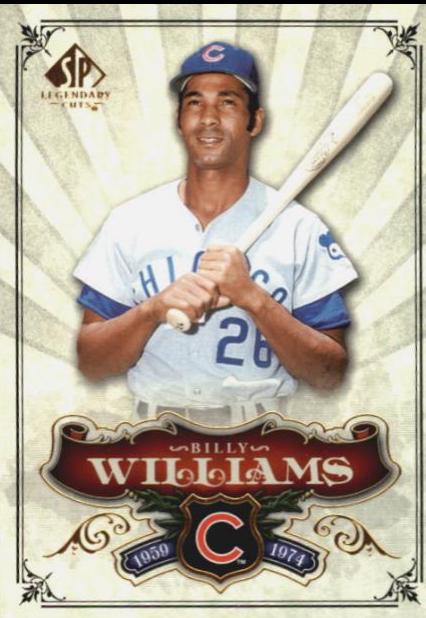 Billy Williams #44 2006 Sp Legendary Cuts Baseball