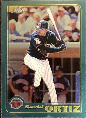 David Ortiz #107 Baseball Cards 2001 Topps Chrome