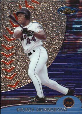 Rickey Henderson #208 2000 Finest Baseball