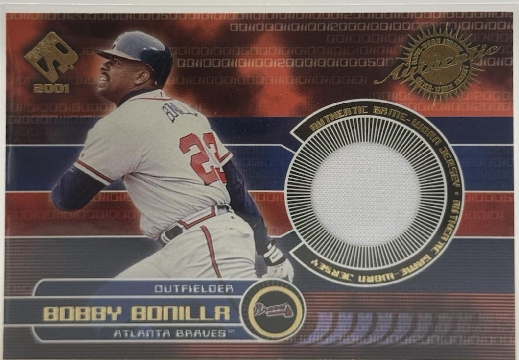 Bobby Bonilla #21 Baseball Cards 2001 Pacific Private Game Used