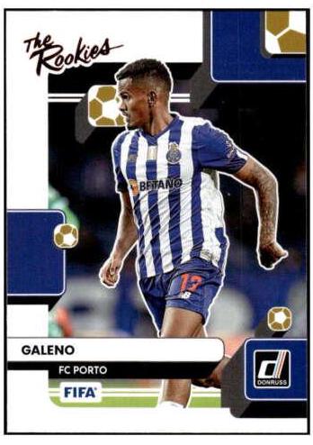 Galeno #4 Soccer Cards 2022 Panini Donruss The Rookies