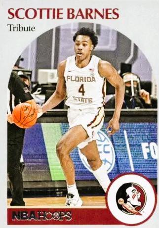 Scottie Barnes #57 Basketball Cards 2021 Panini Chronicles Draft Picks