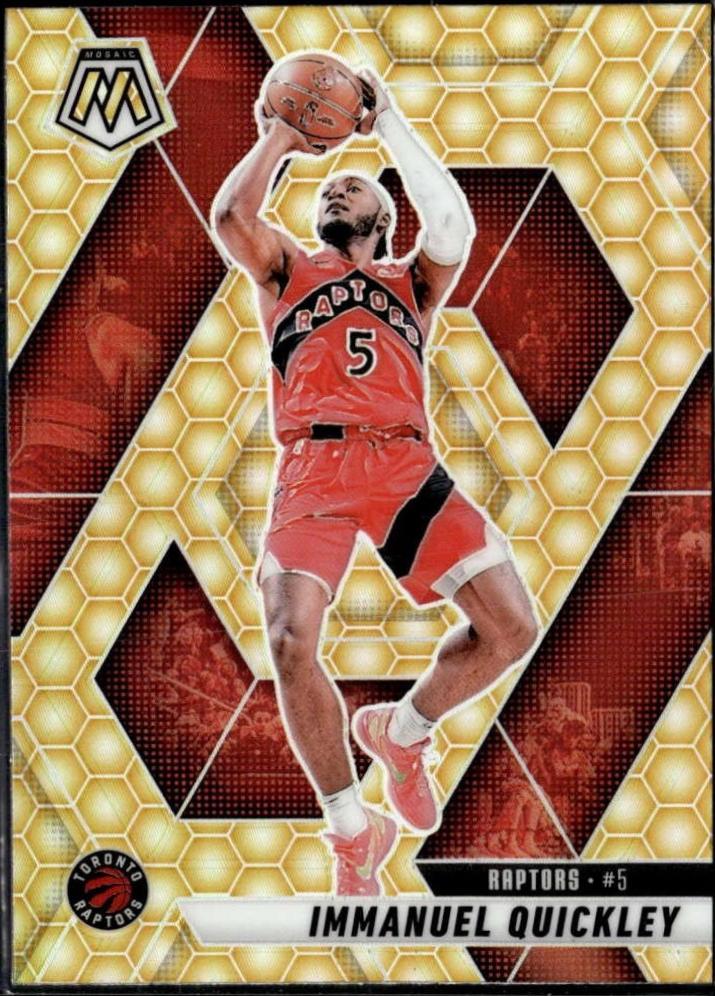 Immanuel Quickley #185 2024-25 Panini Mosaic Basketball