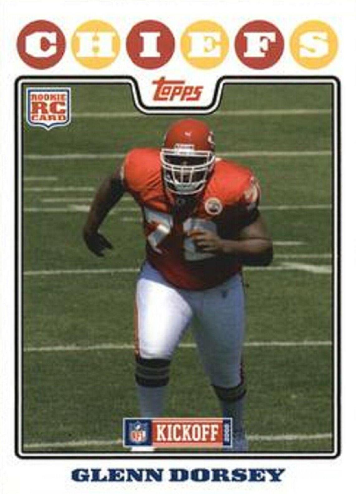 Glenn Dorsey #212 2008 Topps Kickoff Football