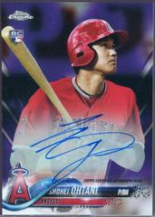 Shohei Ohtani [Purple Refractor] #RA-SO Prices | 2018 Topps Chrome