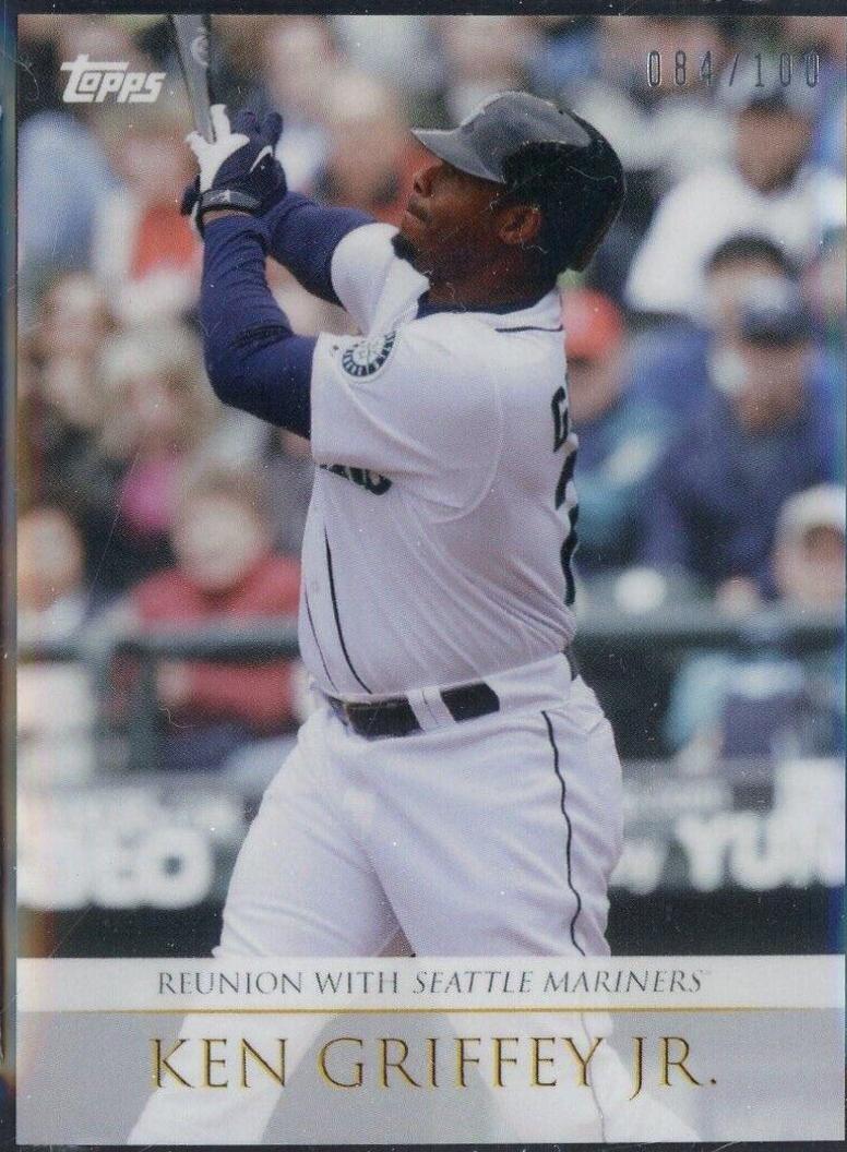 Ken Griffey Jr #1 Baseball Cards 2019 Topps Transcendent VIP Party