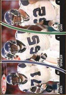 Chris Gray, Chris Spencer, Walter Jones