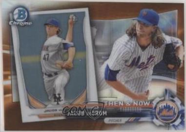Jacob deGrom [Orange Refractor] #BTN-6