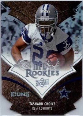 Tashard Choice #191 2008 Upper Deck Icons Football