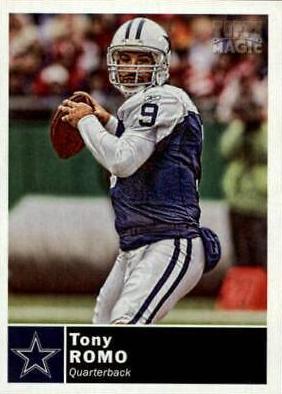 Tony Romo #50 Football Cards 2010 Topps Magic