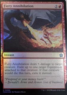 Fiery Annihilation
