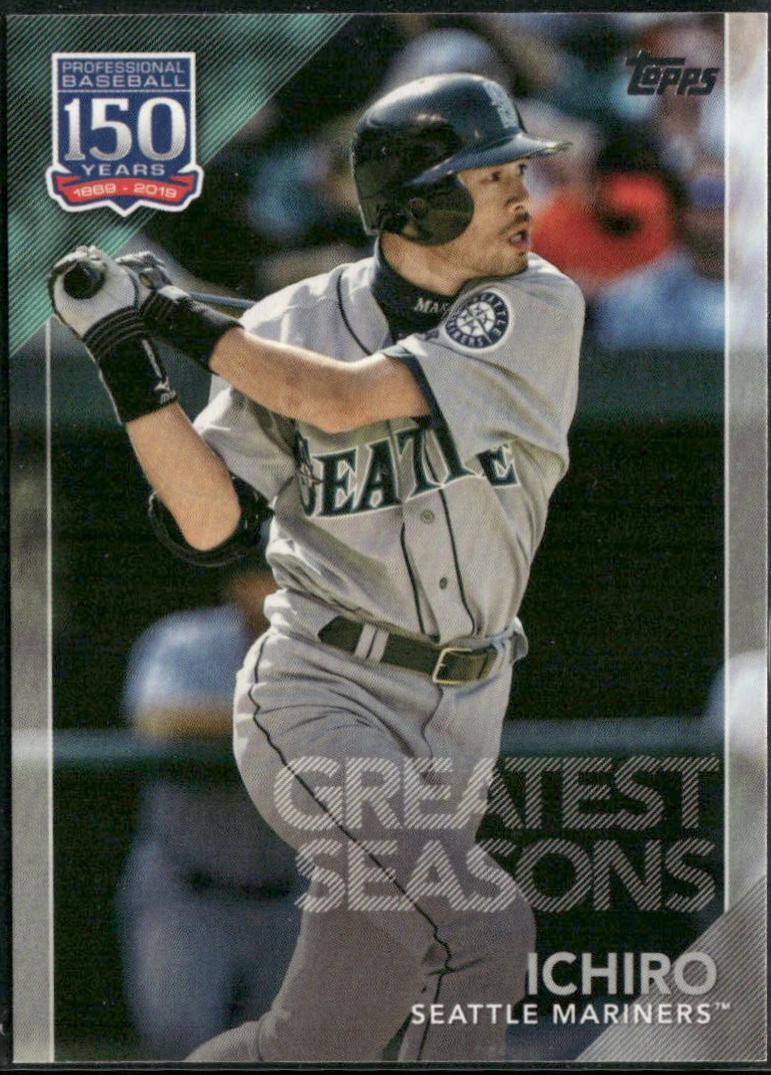 Ichiro #150-104 2019 Topps 150 Years of Professional Baseball