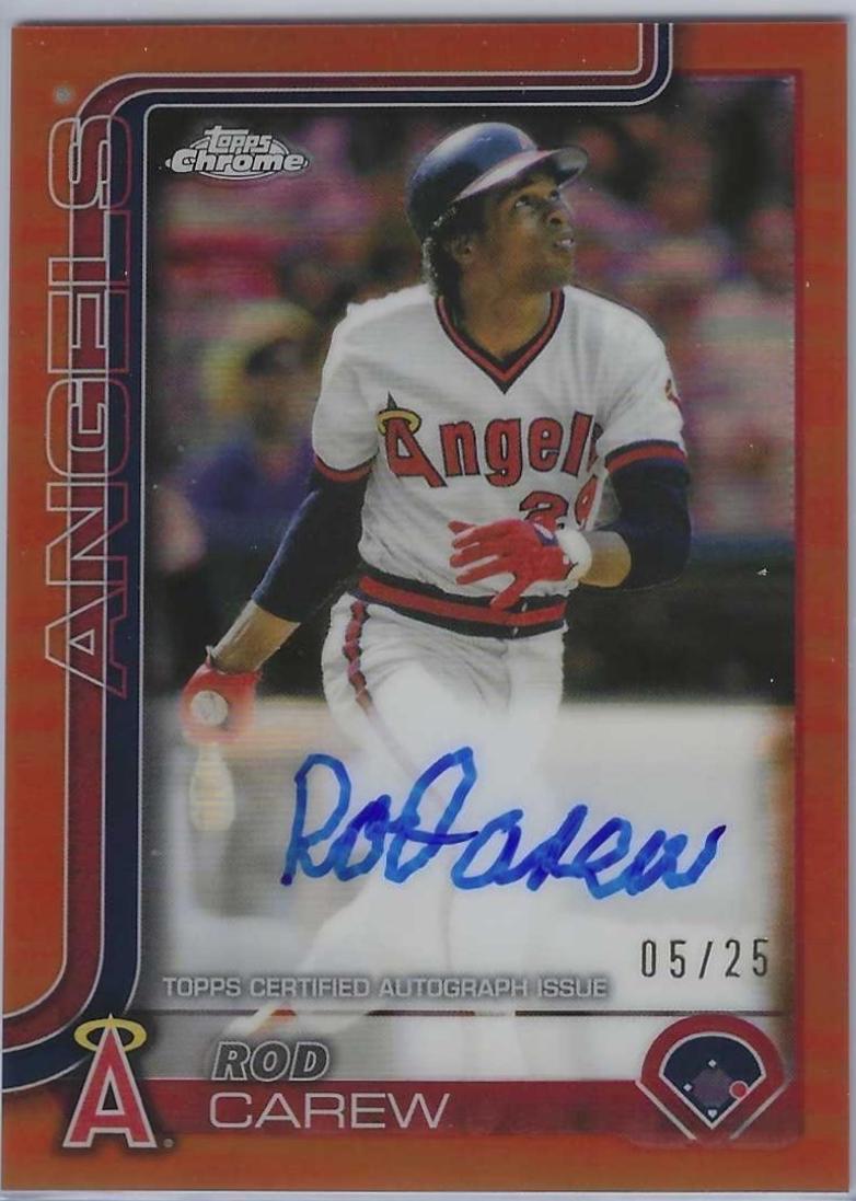 Rod Carew [Orange Refractor] #CLA-RC