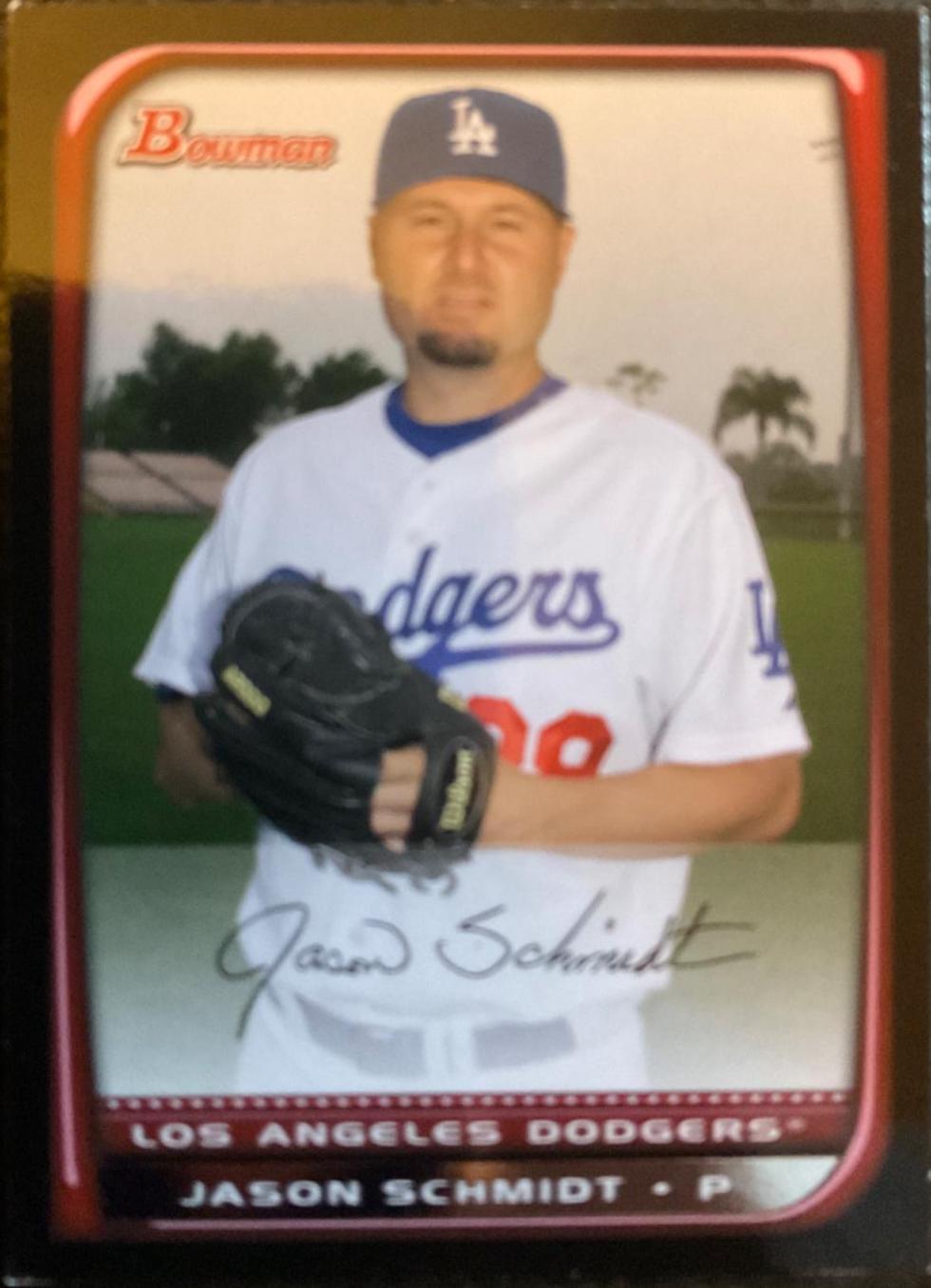 Jason Schmidt #33 Baseball Cards 2008 Bowman